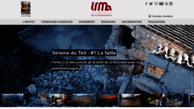 What Irma-grenoble.com website looked like in 2023 (1 year ago)