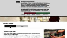 What Ivalisjob.de website looked like in 2023 (1 year ago)