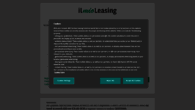 What Ilmioleasing.it website looked like in 2023 (1 year ago)