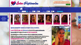 What Inter-matrimonios.com website looked like in 2023 (1 year ago)