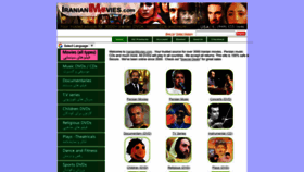 What Iranianmovies.com website looked like in 2023 (1 year ago)