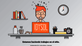What Idysol.com website looked like in 2023 (1 year ago)