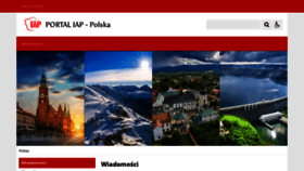 What Iap.pl website looked like in 2023 (1 year ago)