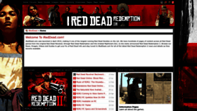 What Ireddead.com website looked like in 2023 (1 year ago)