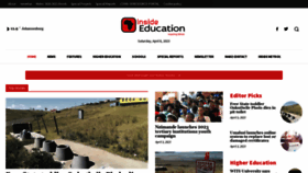 What Insideeducation.co.za website looked like in 2023 (1 year ago)