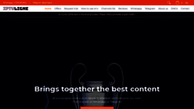 What Iptvligne.com website looked like in 2023 (1 year ago)
