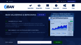 What Iban.dk website looked like in 2023 (2 years ago)