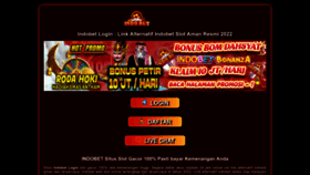 What Indobetgacor.org website looked like in 2023 (1 year ago)