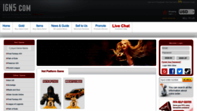 What Ign5.com website looked like in 2023 (1 year ago)