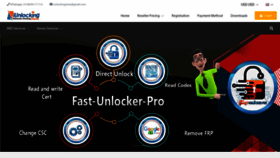 What Iunlockingstore.com website looked like in 2023 (1 year ago)