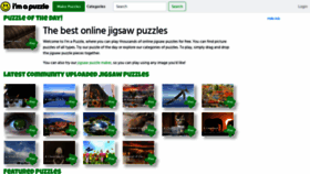 What Im-a-puzzle.com website looked like in 2023 (1 year ago)