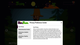 What It.jimjam.tv website looked like in 2023 (1 year ago)