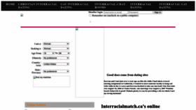What Interracialmatch.ca website looked like in 2023 (This year)