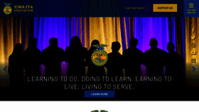 What Iowaffa.com website looked like in 2023 (This year)
