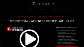 What Ironfitnashville.com website looked like in 2023 (1 year ago)