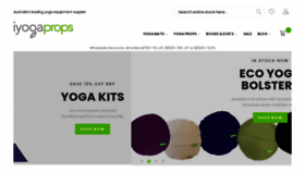 What Iyogaprops.com.au website looked like in 2023 (1 year ago)