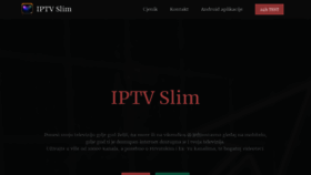 What Iptvslim.com website looked like in 2023 (1 year ago)