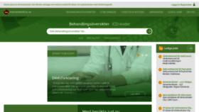 What Internetmedicin.se website looked like in 2023 (This year)