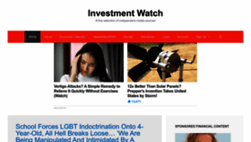 What Investmentwatchblog.com website looked like in 2023 (This year)