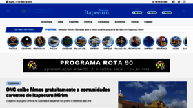 What Itapecurunoticias.com website looked like in 2023 (1 year ago)