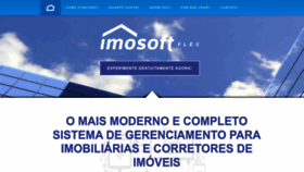 What Imosoft.com.br website looked like in 2023 (2 years ago)