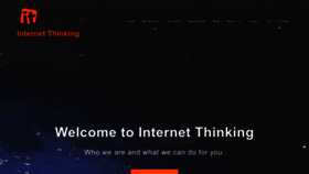 What Internet-thinking.com.au website looked like in 2023 (This year)