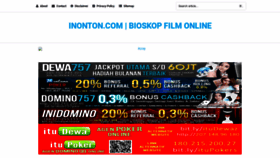 What Inonton.com website looked like in 2023 (This year)