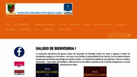 What Iejoseignaciolopez.edu.co website looked like in 2023 (This year)