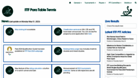 What Ipttc.org website looked like in 2023 (This year)