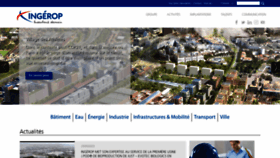 What Ingerop.fr website looked like in 2023 (This year)