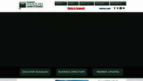 What Issaquahchamber.com website looked like in 2023 (This year)