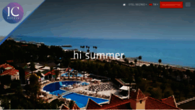 What Ichotels.com.tr website looked like in 2023 (This year)