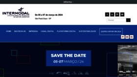 What Intermodal.com.br website looked like in 2023 (This year)