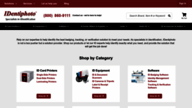 What Identiphoto.com website looked like in 2023 (This year)