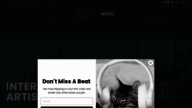 What Interstatemusic.com website looked like in 2023 (This year)