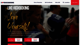 What Ilovekickboxing.com website looked like in 2023 (This year)