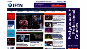 What Iftn.ie website looked like in 2023 (This year)