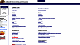 What Ilga.gov website looked like in 2023 (This year)
