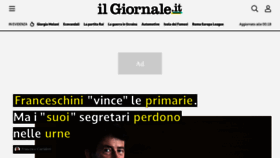 What Ilgiornale.it website looked like in 2023 (This year)