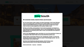 What Immobilienscout24.de website looked like in 2023 (This year)