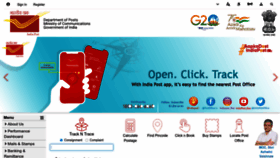 What Indiapost.gov.in website looked like in 2023 (This year)