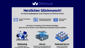 What Inside-php.de website looked like in 2023 (This year)
