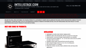 What Intellistage.com website looked like in 2023 (This year)