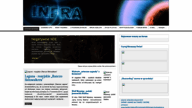 What Infra.org.pl website looked like in 2023 (This year)