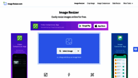 What Imageresizer.com website looked like in 2023 (This year)