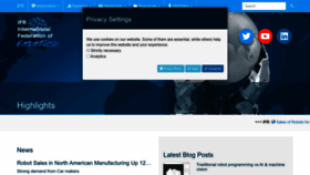 What Ifr.org website looked like in 2023 (2 years ago)