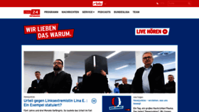 What Inforadio.de website looked like in 2023 (This year)