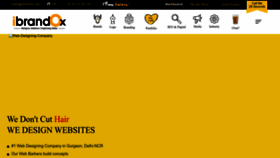 What Ibrandox.com website looked like in 2023 (This year)
