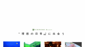 What Ichinobo.com website looked like in 2023 (This year)