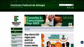 What Ifap.edu.br website looked like in 2023 (This year)